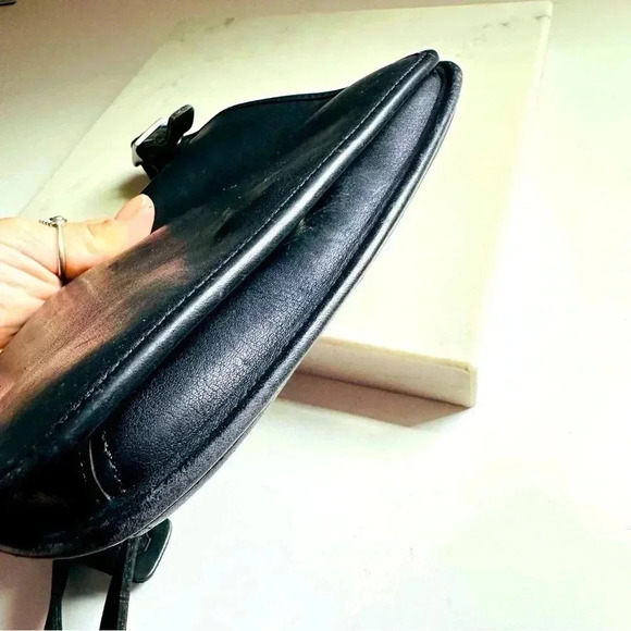 Rare Vintage Coach 9142 Mini Hippie Slim Saddle - Picture 8 of 10